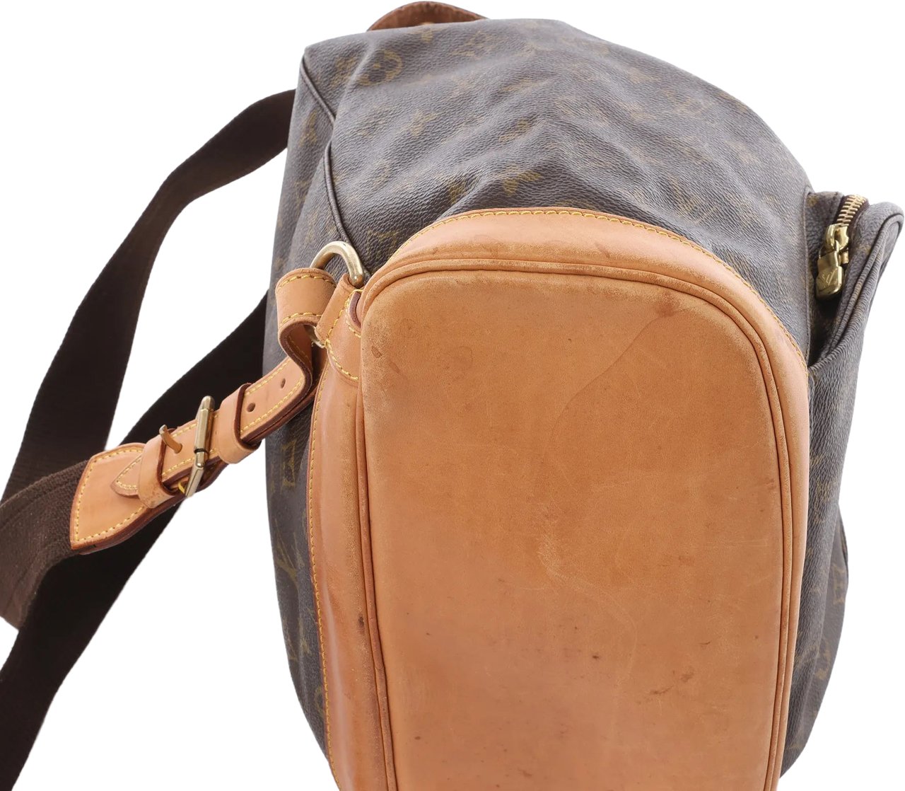 Louis Vuitton Montsouris GM Monogram Canvas Vintage Backpack in Brown M51135 Bruin