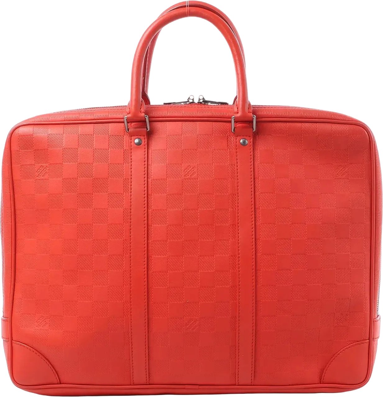 Louis Vuitton Porte Documents Voyages Damier Infini Handbag in Red M56004 Rood