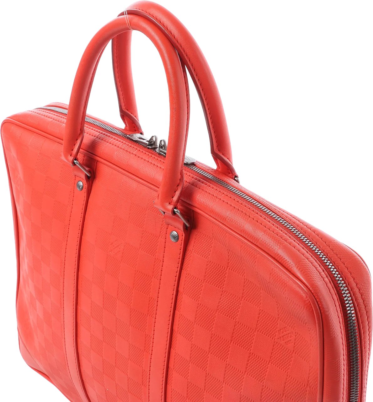 Louis Vuitton Porte Documents Voyages Damier Infini Handbag in Red M56004 Rood