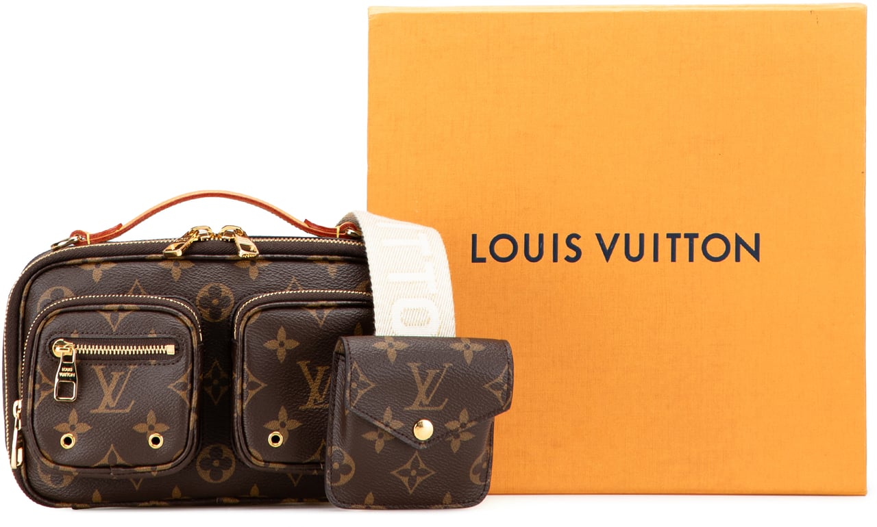 Louis Vuitton Monogram Utility Satchel Bruin
