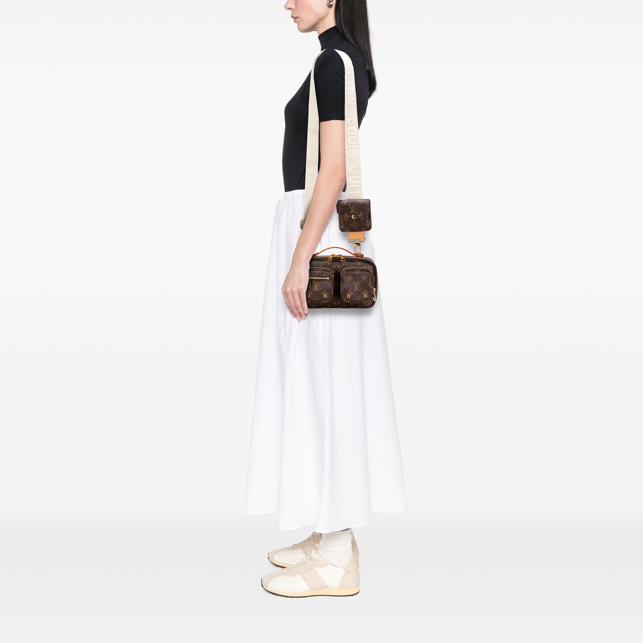 Louis Vuitton Monogram Utility Satchel Bruin