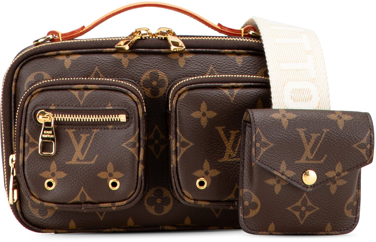 Louis Vuitton Monogram Utility Satchel Bruin