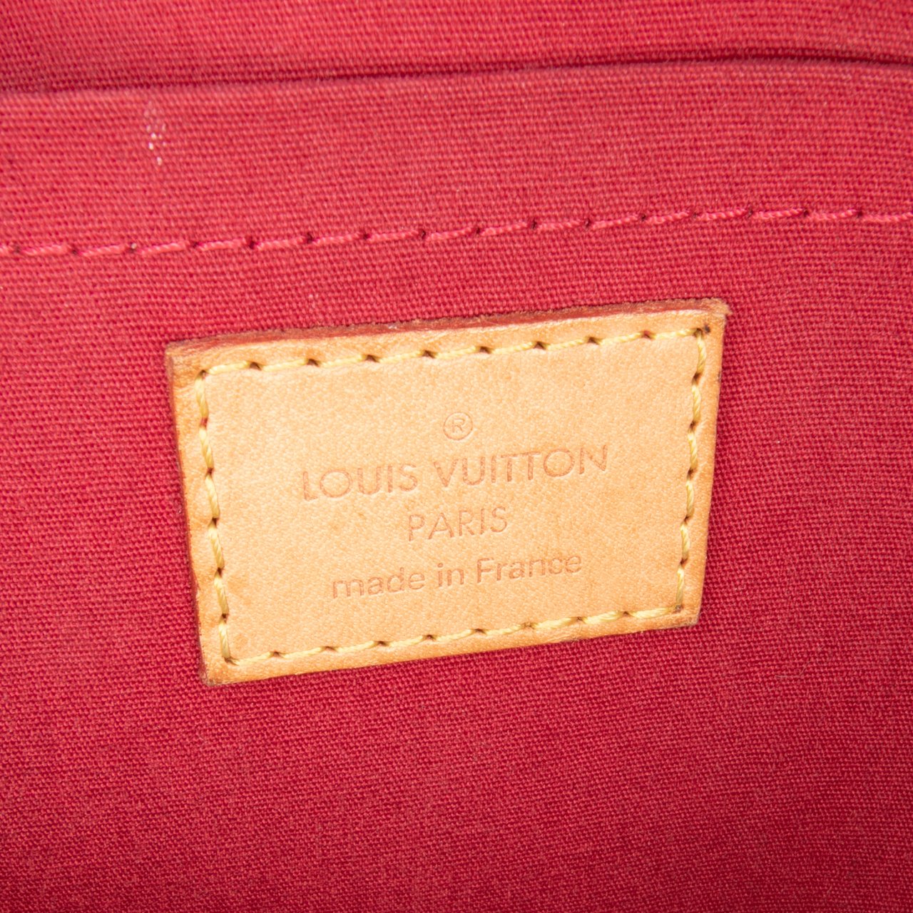 Louis Vuitton Monogram Vernis Rosewood Avenue Rood