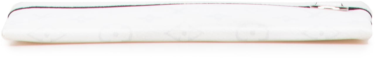 Louis Vuitton Monogram Taigarama Pochette Discovery PM Wit