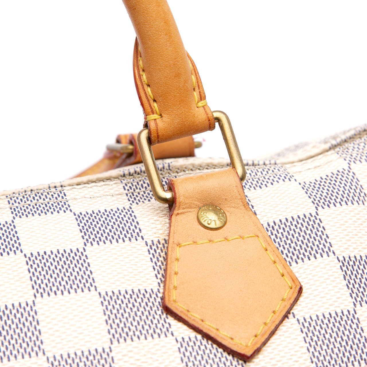 Louis Vuitton Damier Azur Speedy 30 Wit