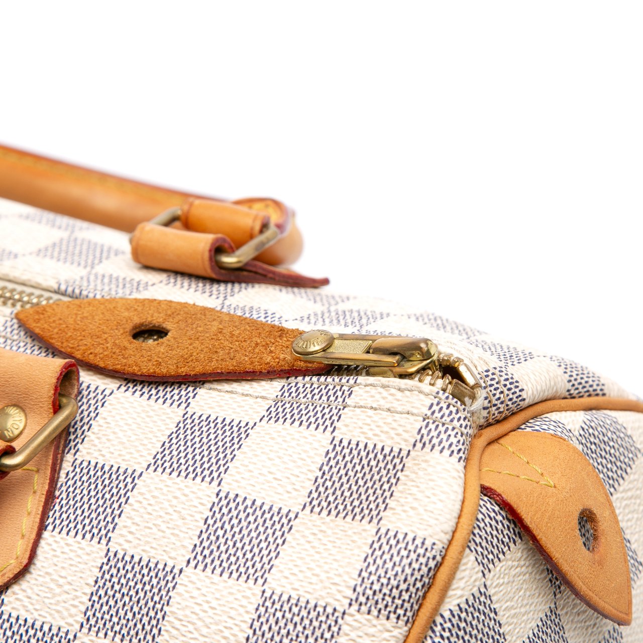 Louis Vuitton Damier Azur Speedy 30 Wit