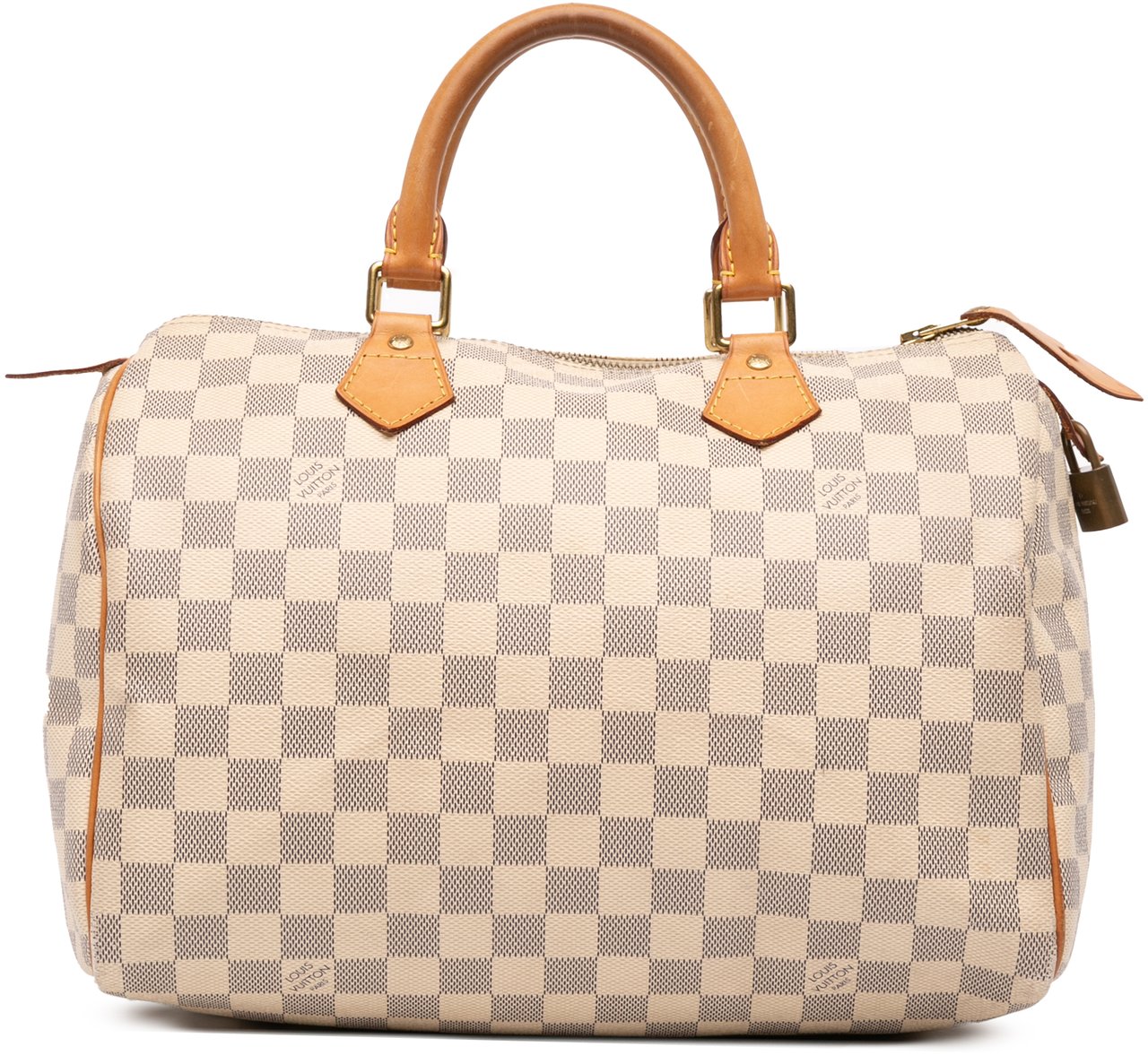 Louis Vuitton Damier Azur Speedy 30 Wit