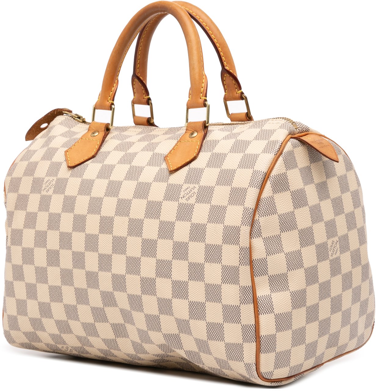 Louis Vuitton Damier Azur Speedy 30 Wit