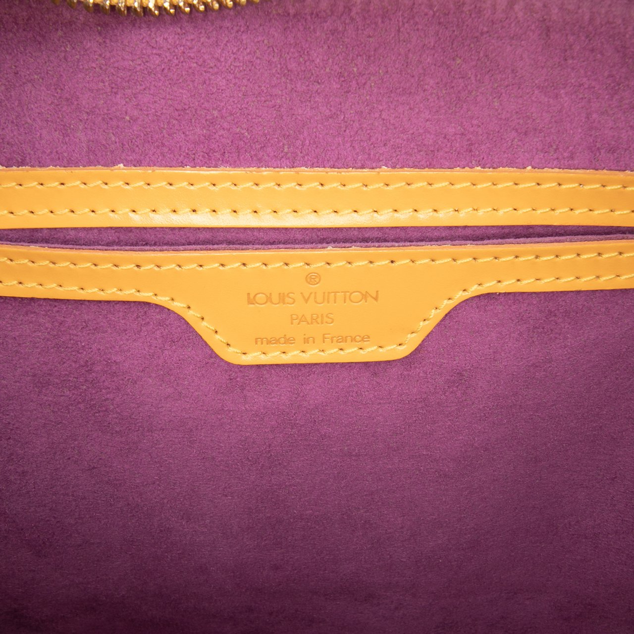 Louis Vuitton Epi Saint Jacques PM Long Strap Geel