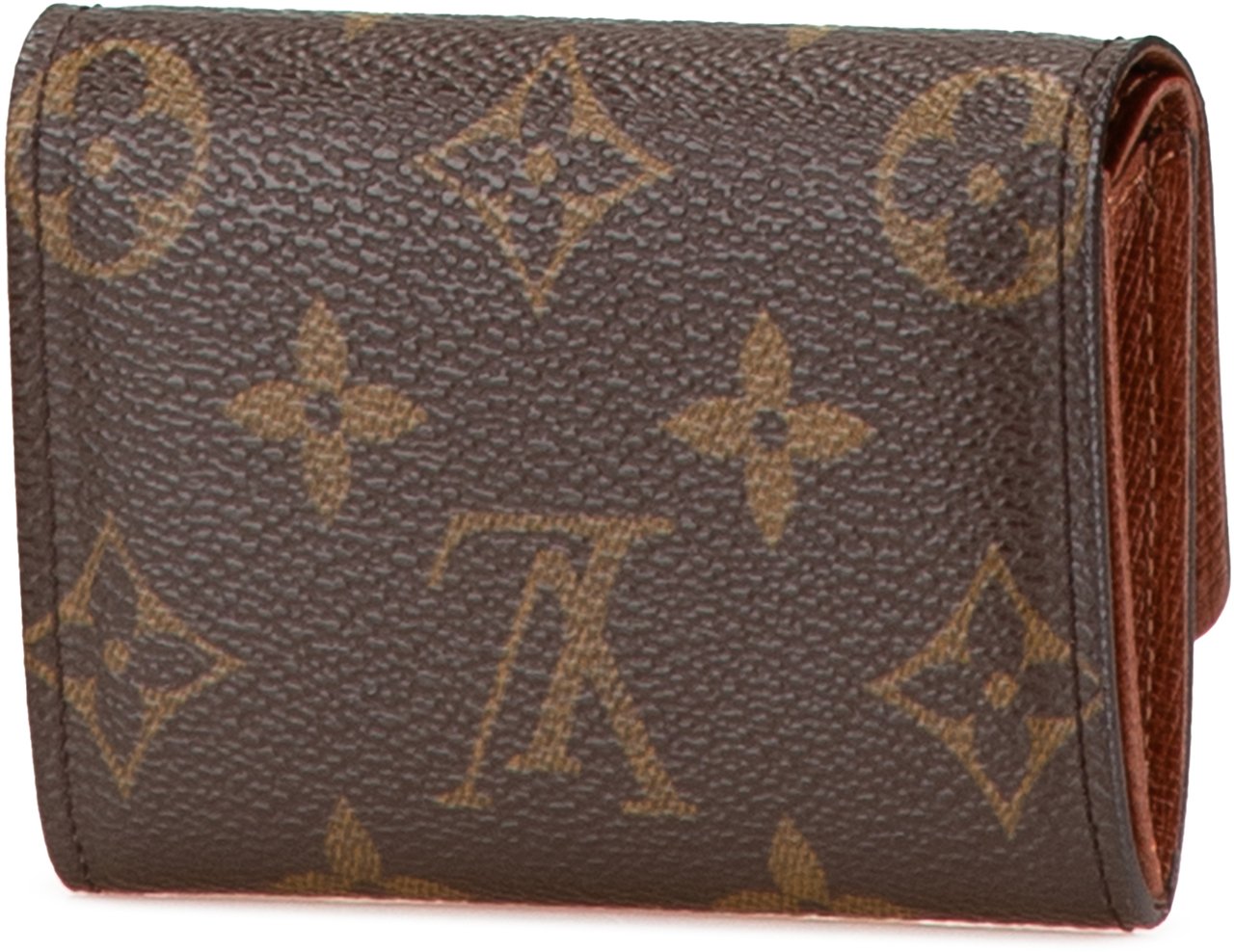 Louis Vuitton Monogram Porte Monnaie Coin Pouch Bruin