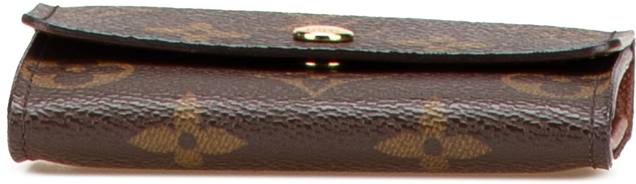 Louis Vuitton Monogram Porte Monnaie Coin Pouch Bruin
