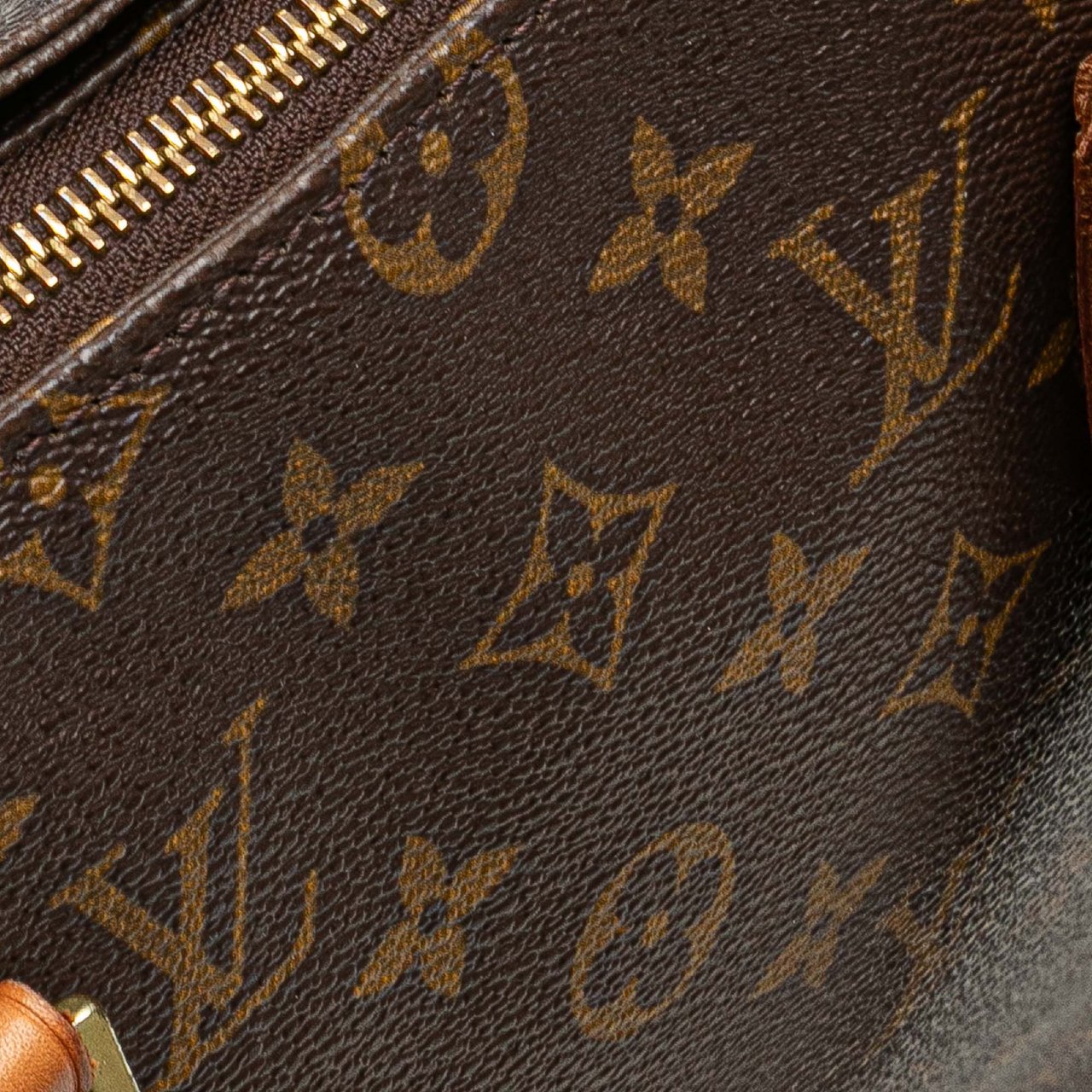 Louis Vuitton Monogram Cabas Piano Bruin