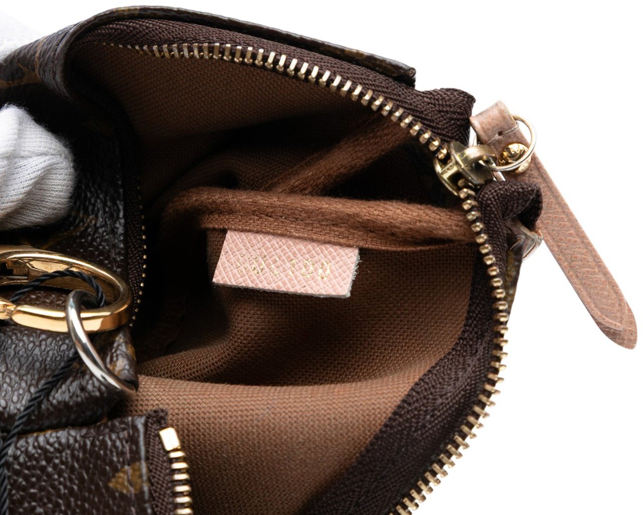 Louis Vuitton Monogram Affiche Mini Pochette Accessoires Bruin