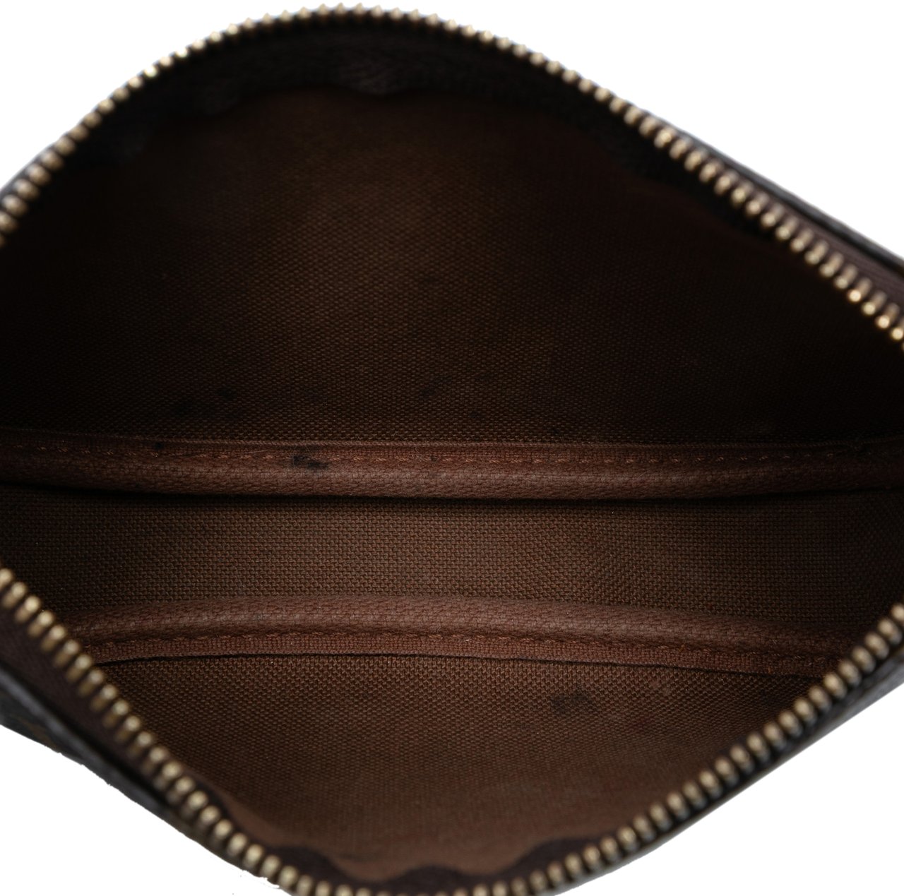 Louis Vuitton Monogram Mini Pochette Accessoires Bruin