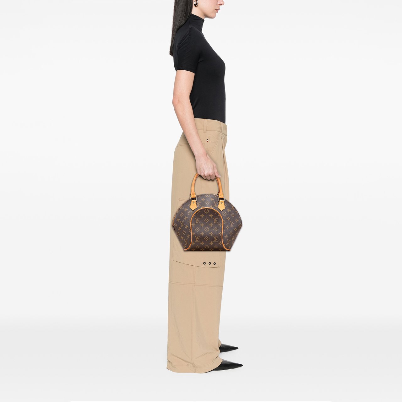 Louis Vuitton Monogram Ellipse PM Bruin