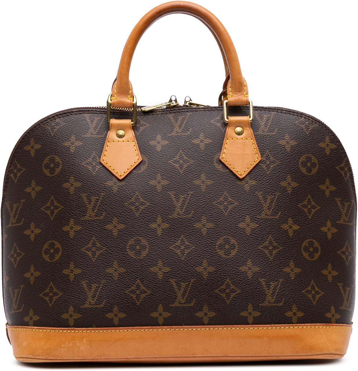 Louis Vuitton Monogram Alma PM Bruin