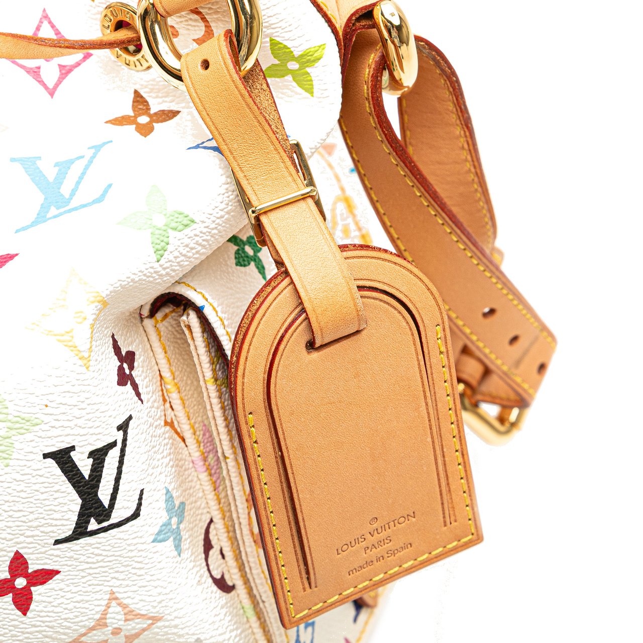 Louis Vuitton Monogram Multicolore Petit Noe Wit
