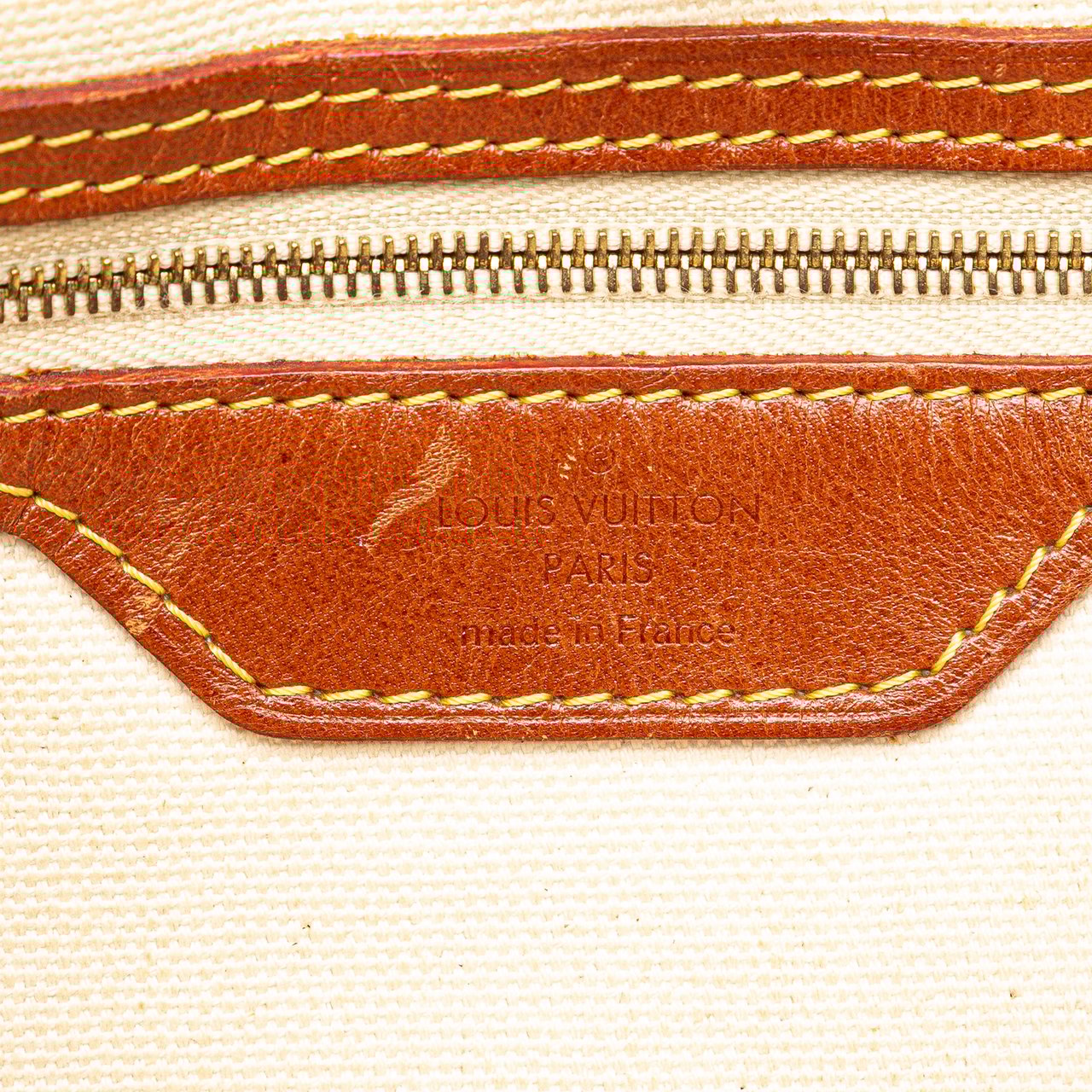 Louis Vuitton Limited Edition Monogram Tisse Rayures PM Bruin