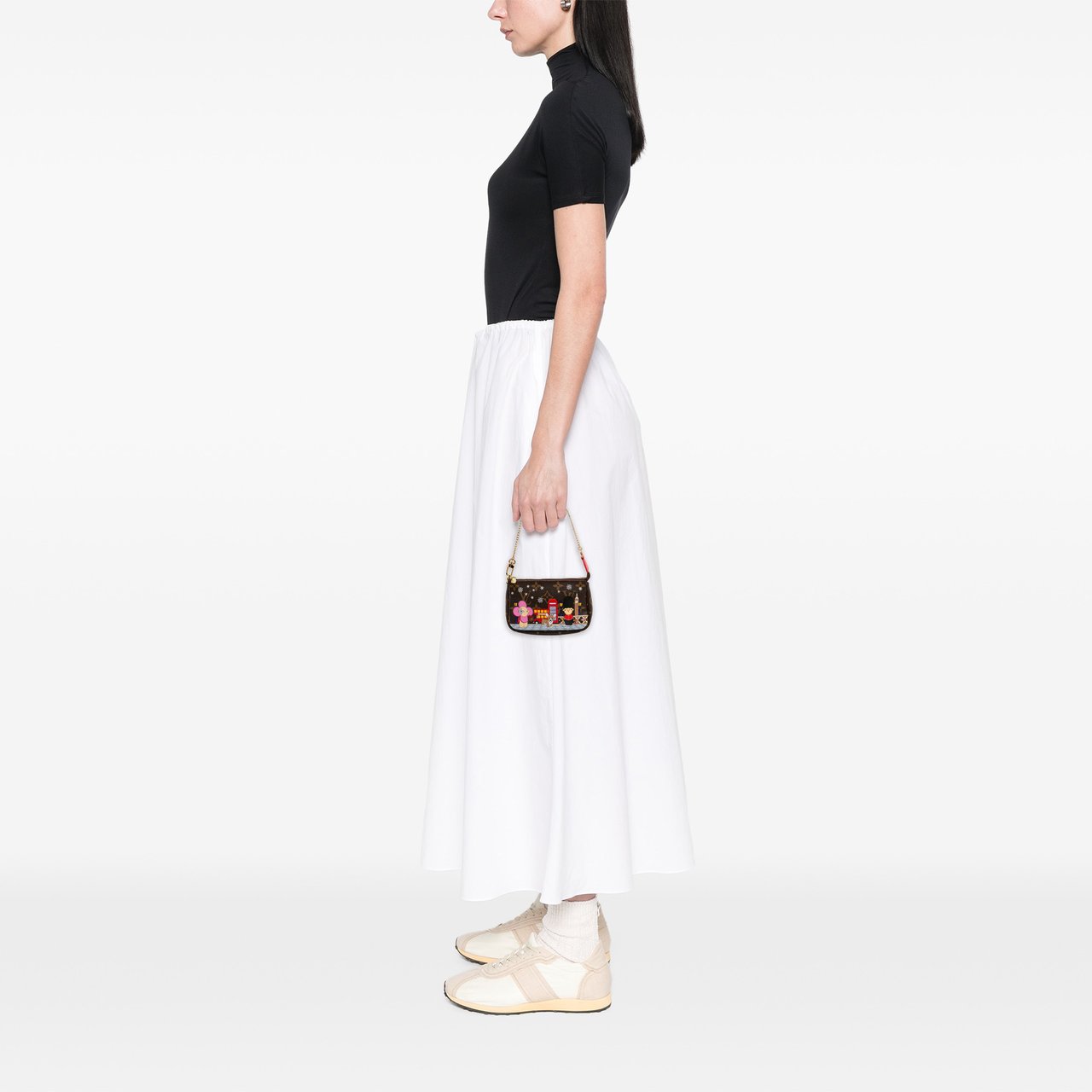 Louis Vuitton Monogram Vivienne in London Mini Pochette Accessoires Bruin