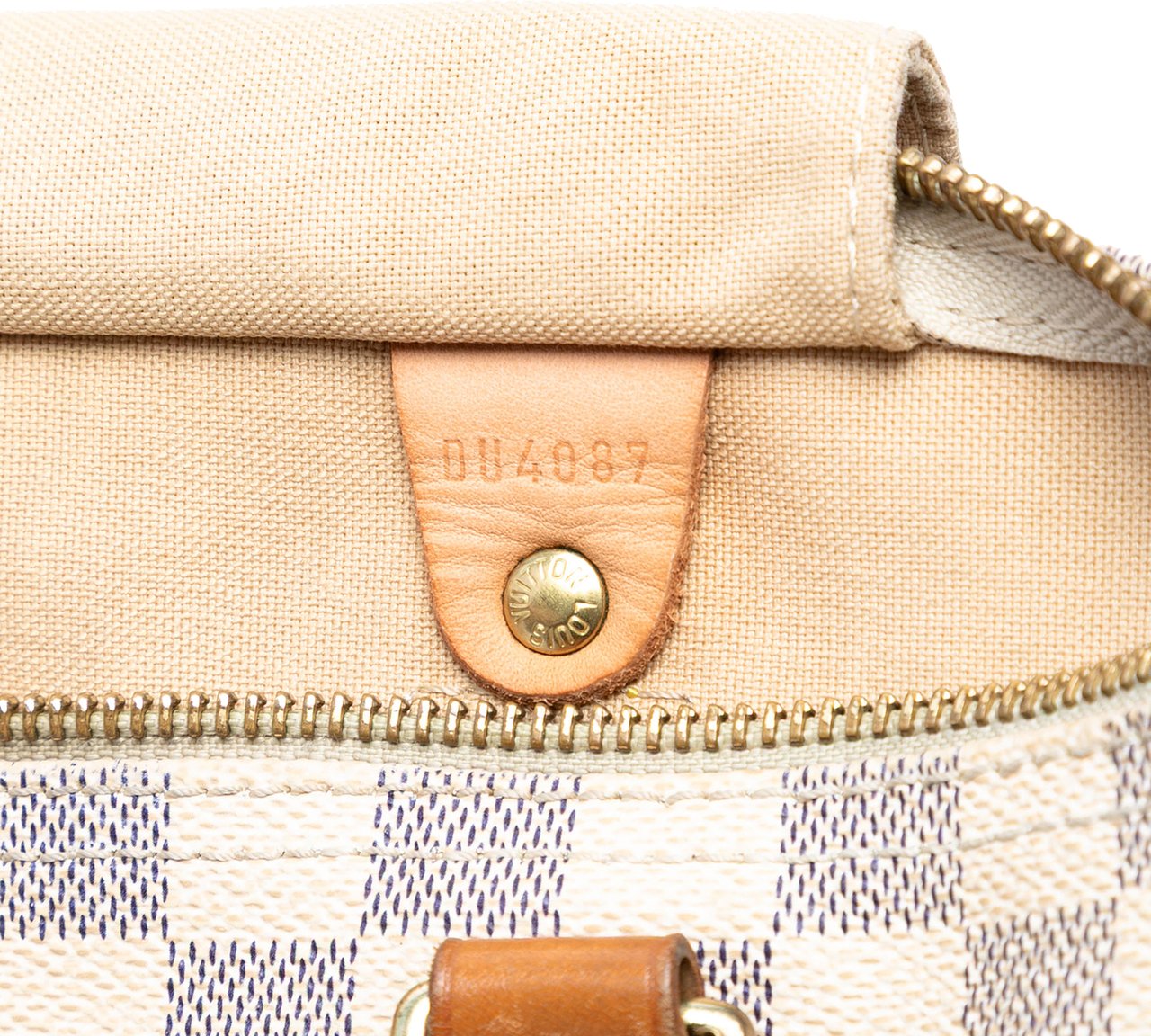 Louis Vuitton Damier Azur Speedy 30 Wit