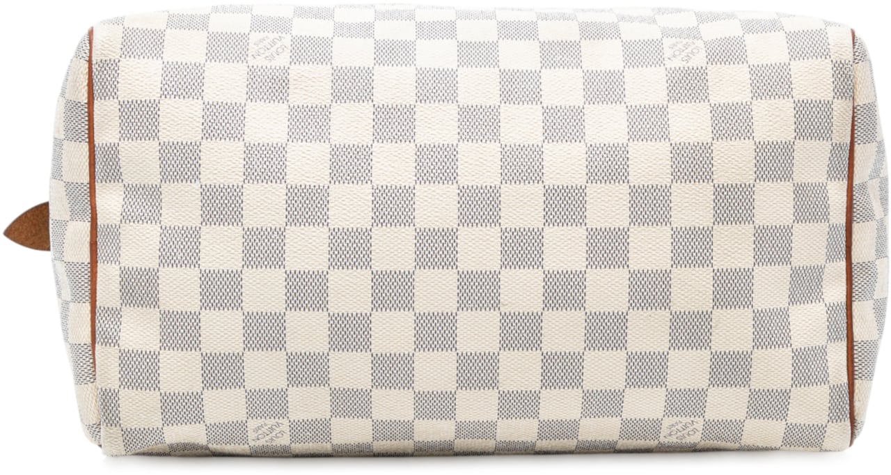 Louis Vuitton Damier Azur Speedy 30 Wit