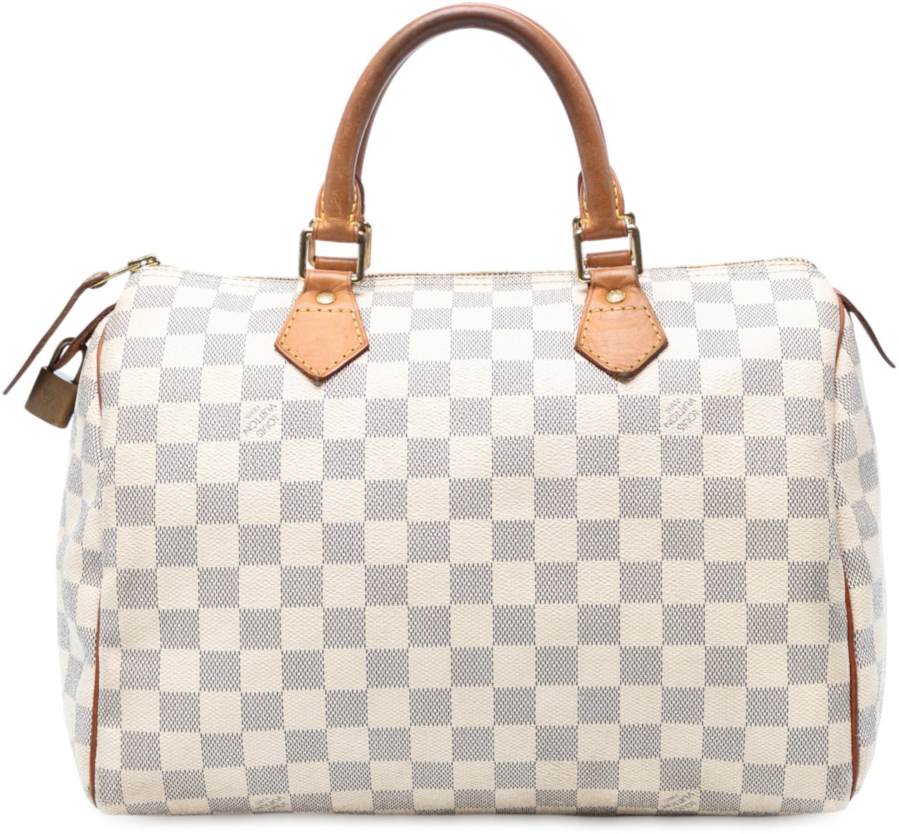 Louis Vuitton Damier Azur Speedy 30 Wit