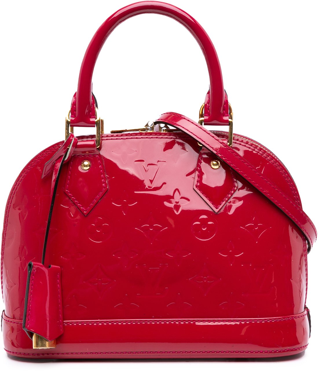 Louis Vuitton Monogram Vernis Alma BB Rood