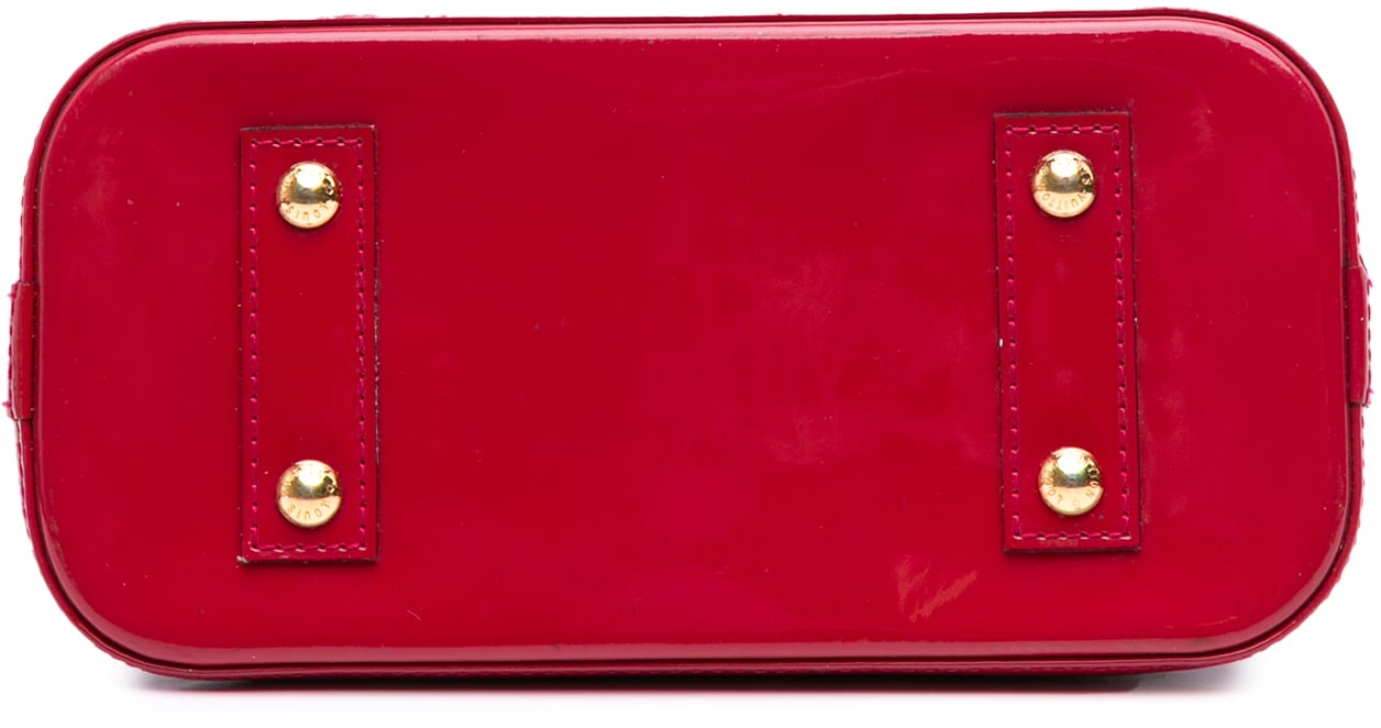 Louis Vuitton Monogram Vernis Alma BB Rood
