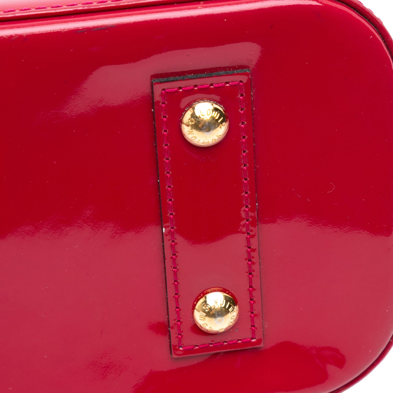 Louis Vuitton Monogram Vernis Alma BB Rood