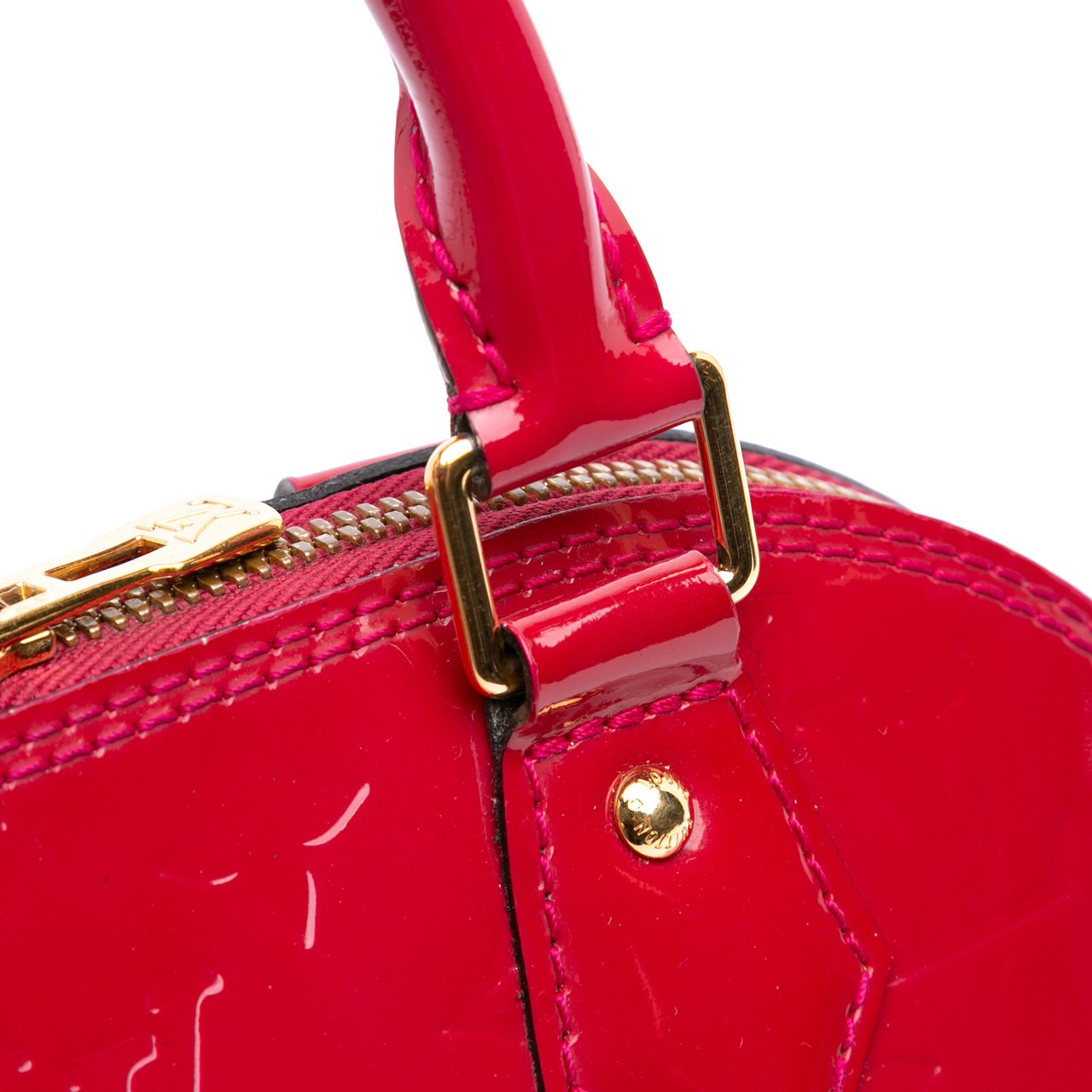 Louis Vuitton Monogram Vernis Alma BB Rood
