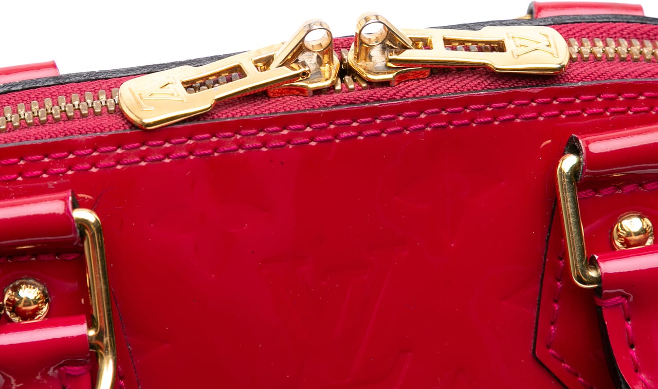 Louis Vuitton Monogram Vernis Alma BB Rood