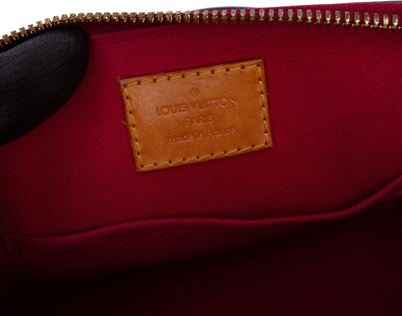 Louis Vuitton Monogram Vernis Alma BB Rood