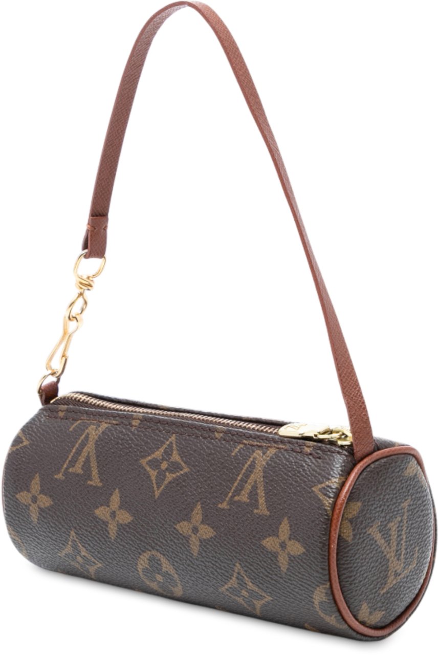 Louis Vuitton Monogram Papillon Pochette Bruin