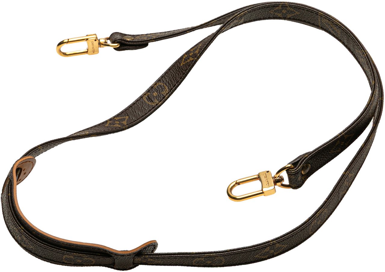 Louis Vuitton Monogram Bag Strap Bruin