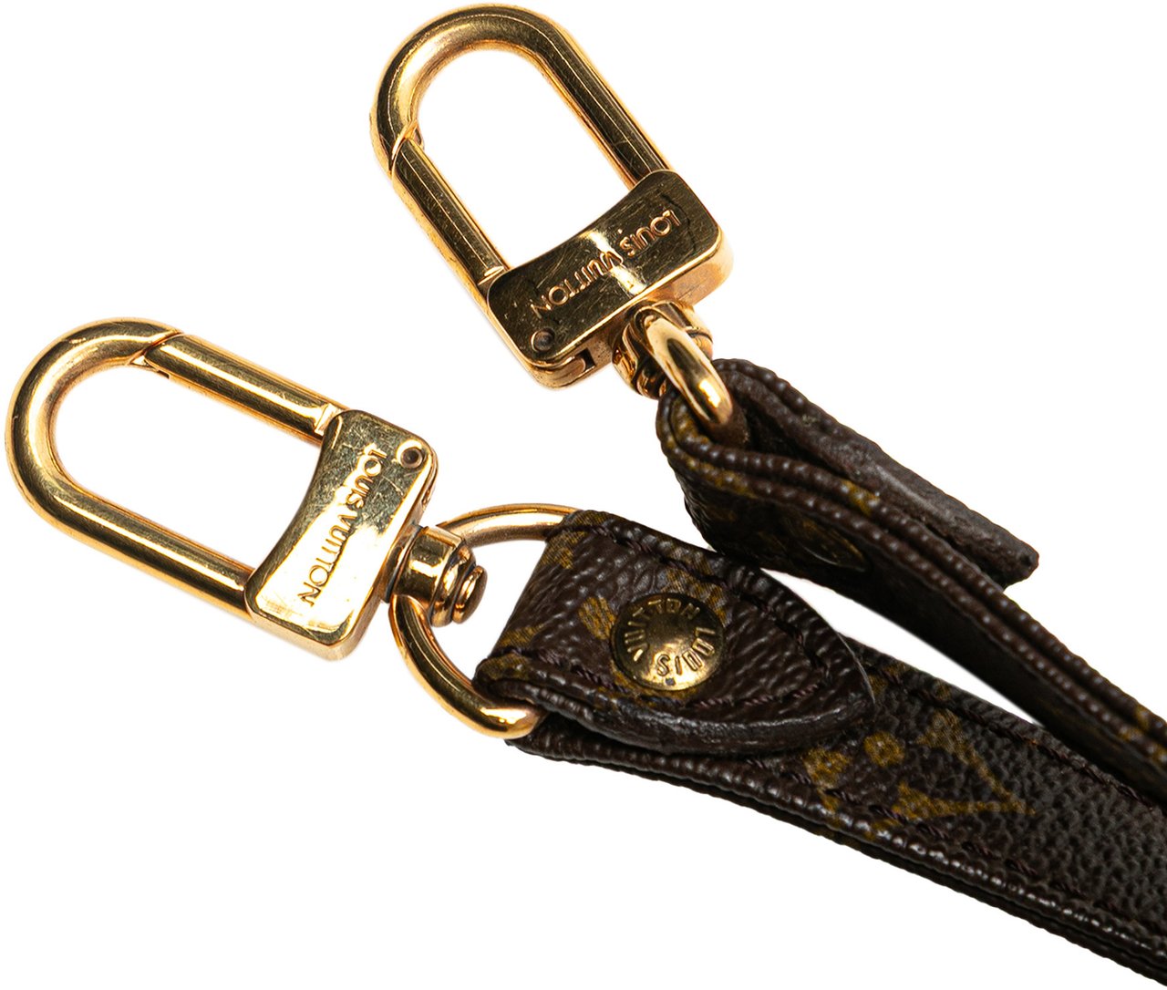 Louis Vuitton Monogram Bag Strap Bruin