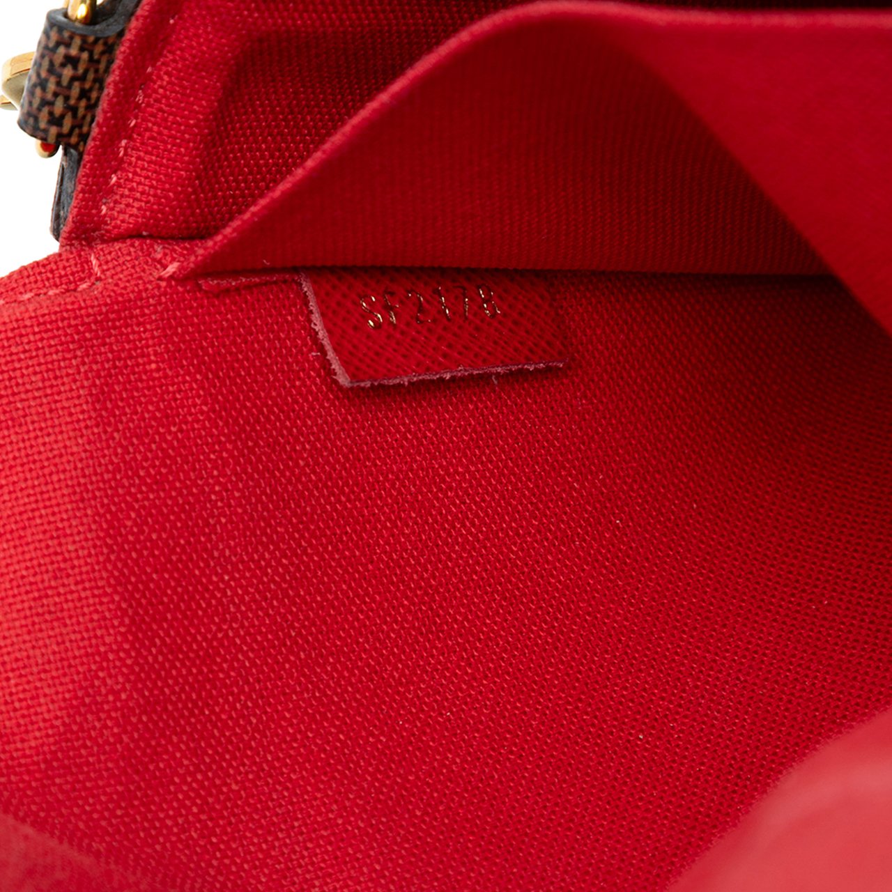 Louis Vuitton Damier Ebene Pochette Felicie Bruin