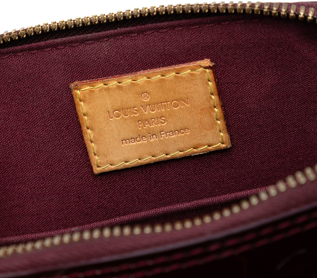 Louis Vuitton Monogram Vernis Alma BB Rood