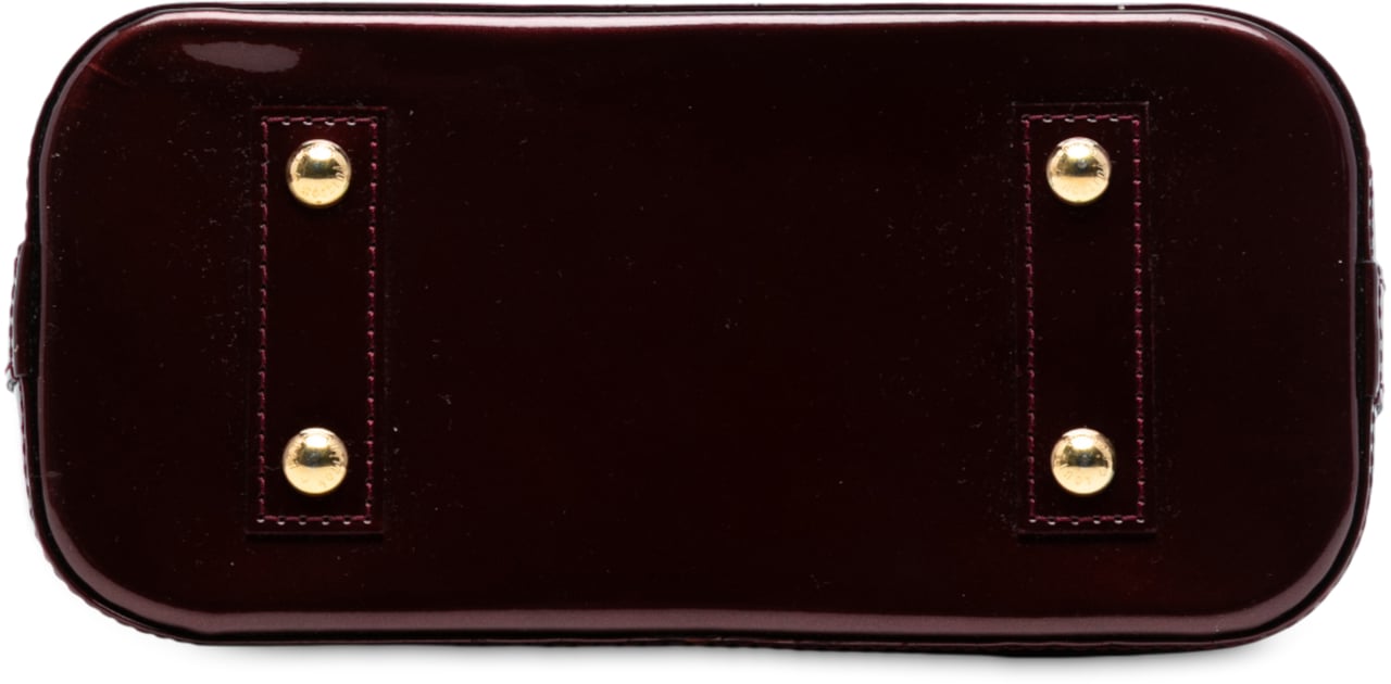 Louis Vuitton Monogram Vernis Alma BB Rood
