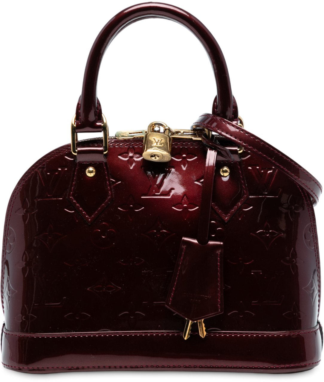 Louis Vuitton Monogram Vernis Alma BB Rood