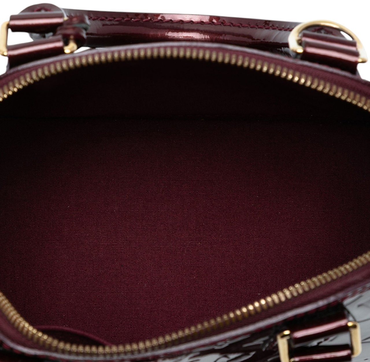 Louis Vuitton Monogram Vernis Alma BB Rood