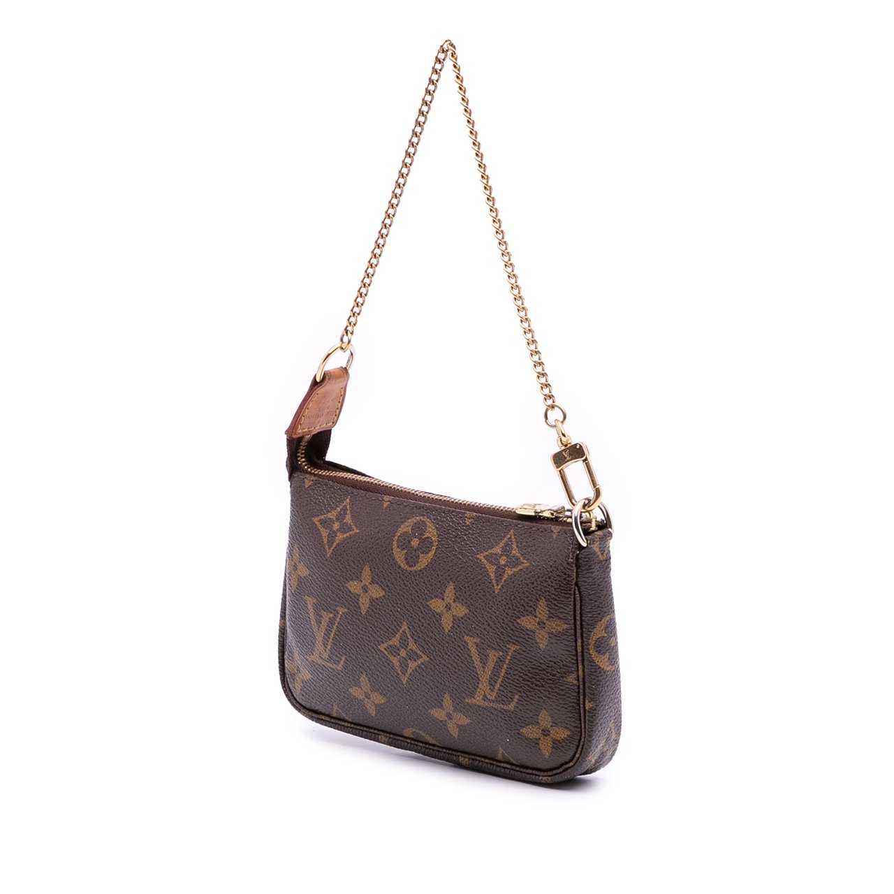 Louis Vuitton Monogram Trunks and Bags Mini Pochette Accessoires Bruin
