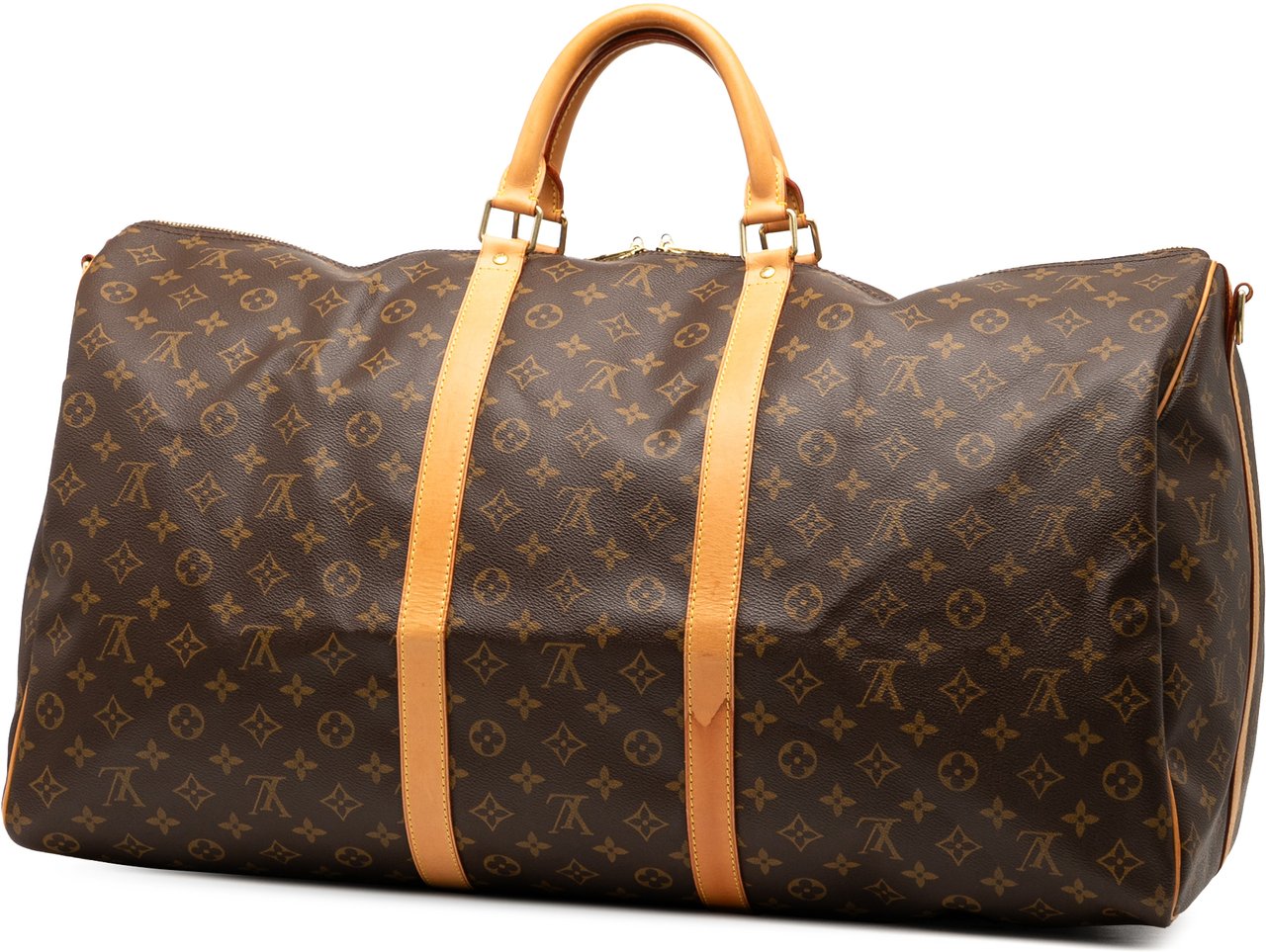 Louis Vuitton Monogram Keepall Bandouliere 60 Bruin