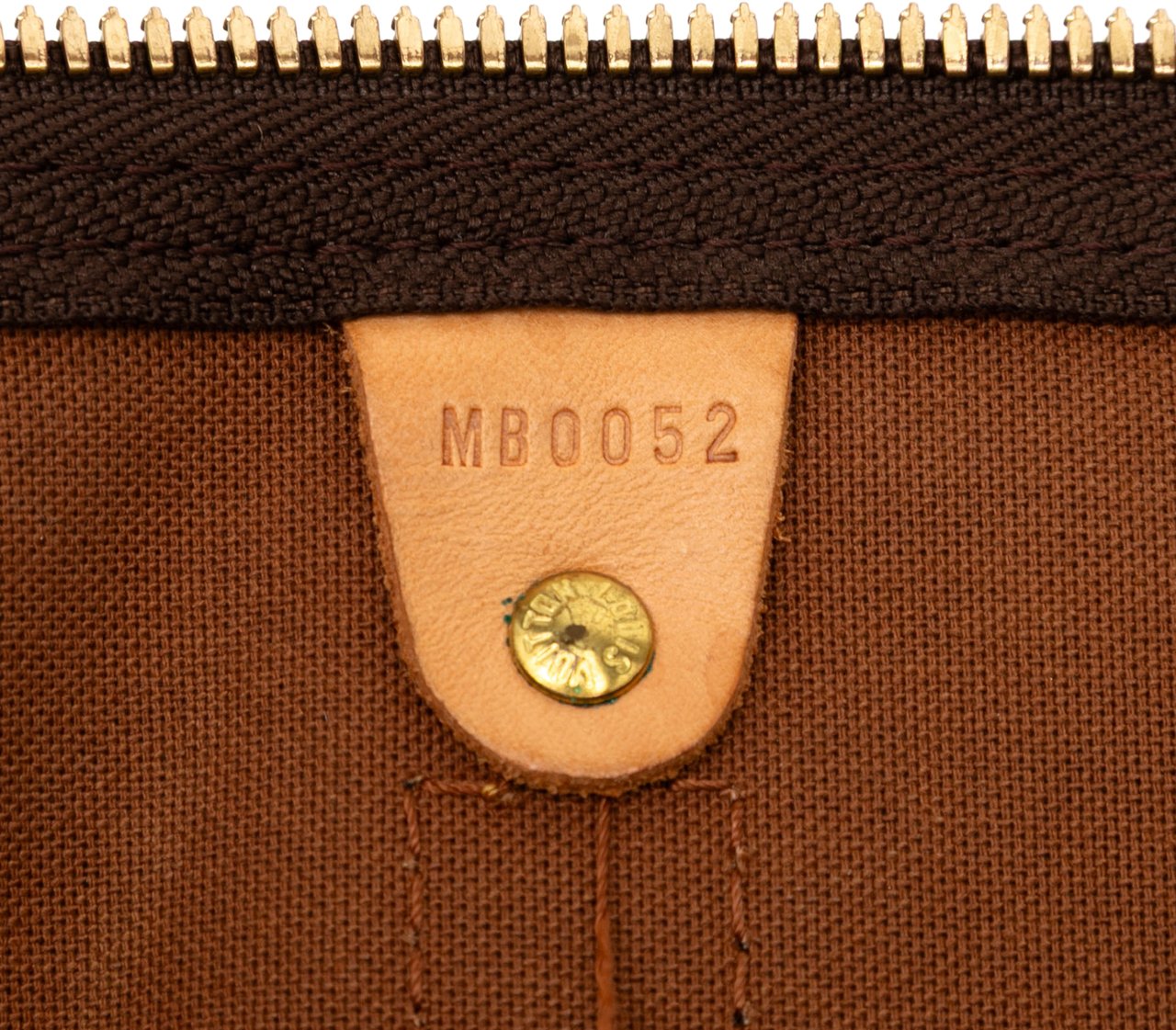 Louis Vuitton Monogram Keepall Bandouliere 60 Bruin