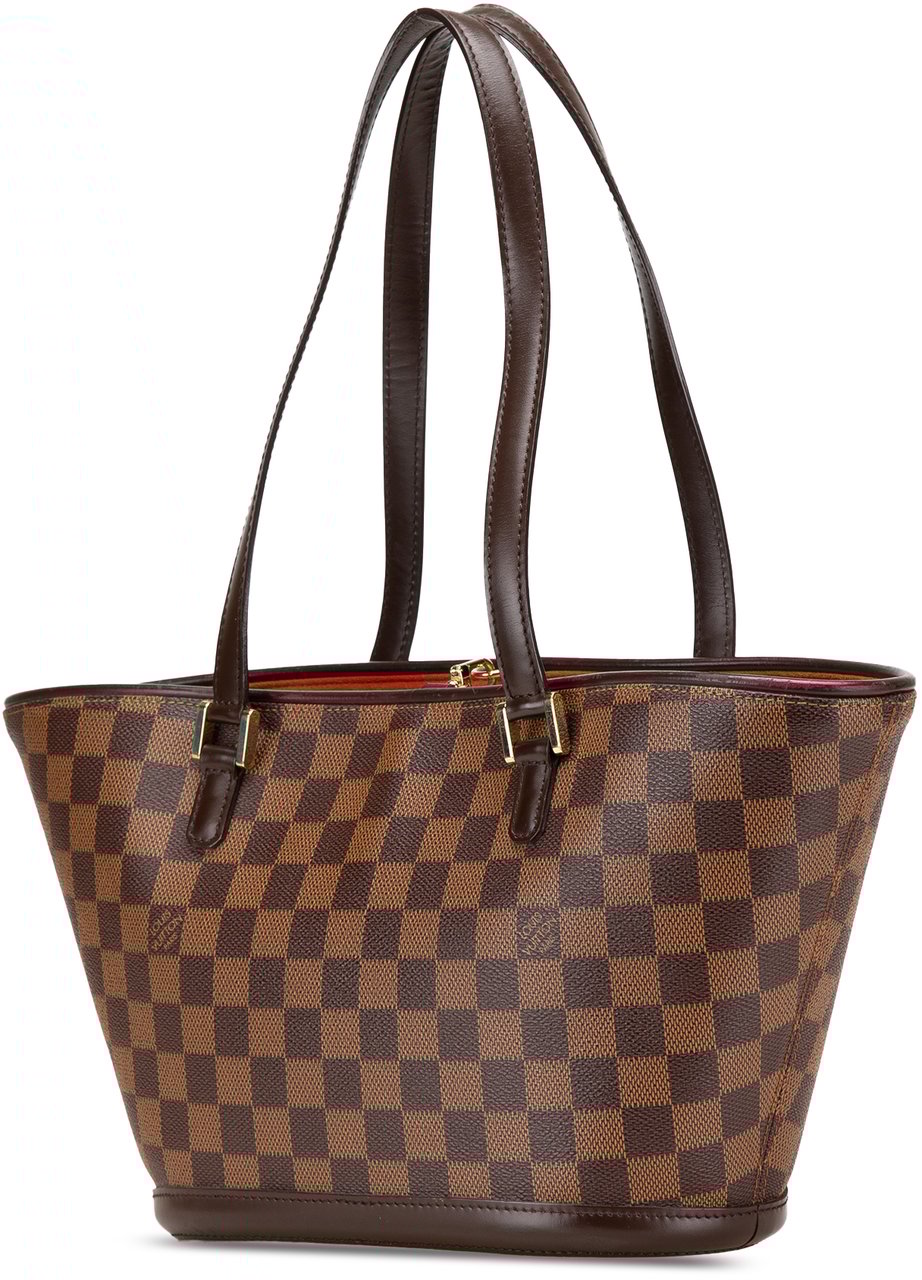Louis Vuitton Damier Ebene Manosque PM Bruin