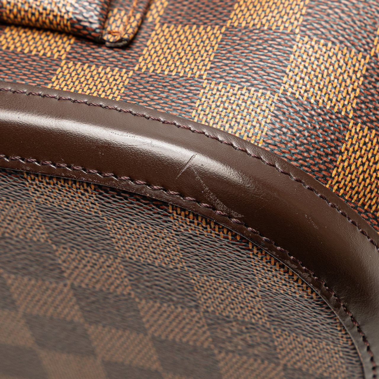Louis Vuitton Damier Ebene Manosque PM Bruin