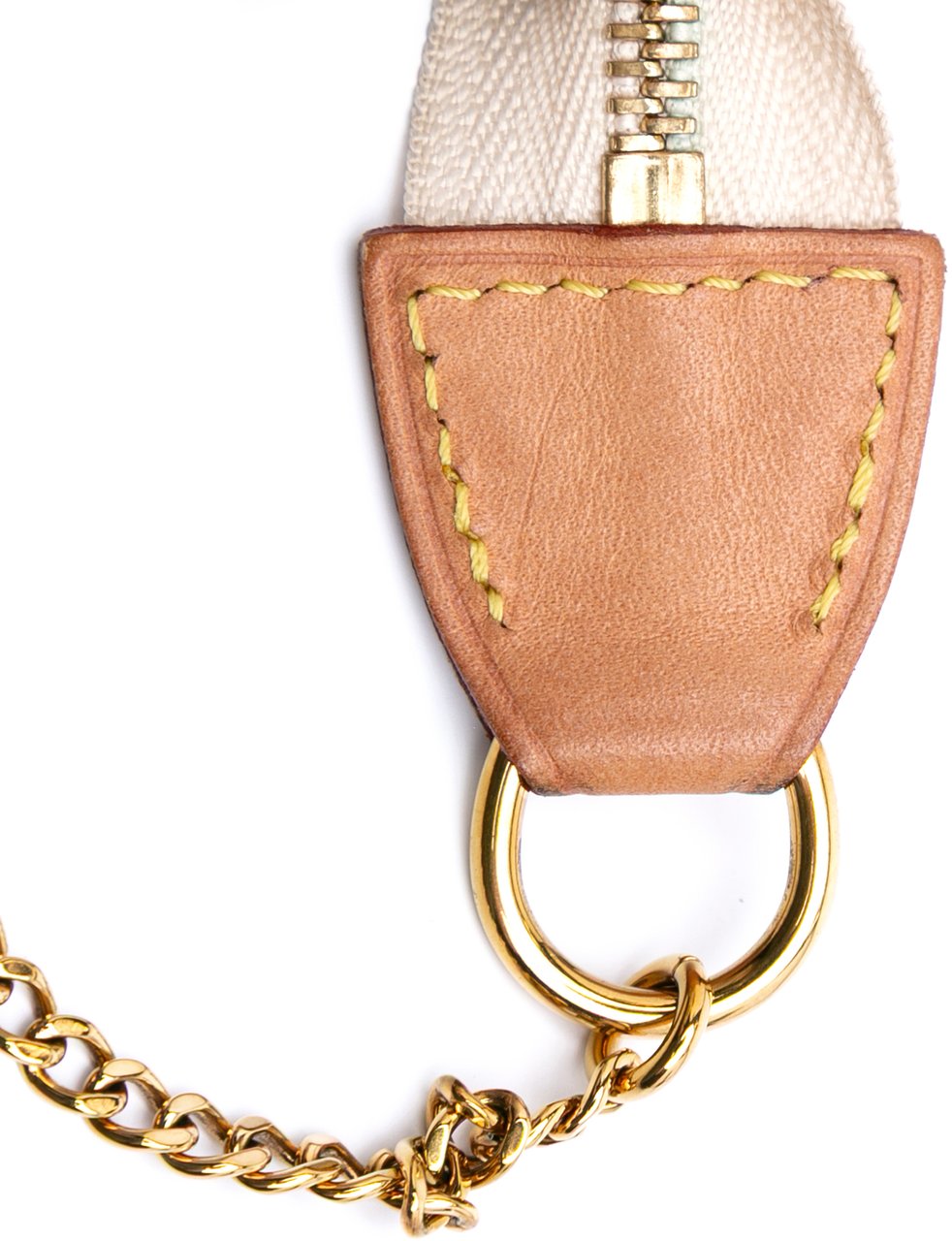 Louis Vuitton Damier Azur Mini Pochette Accessoires Wit