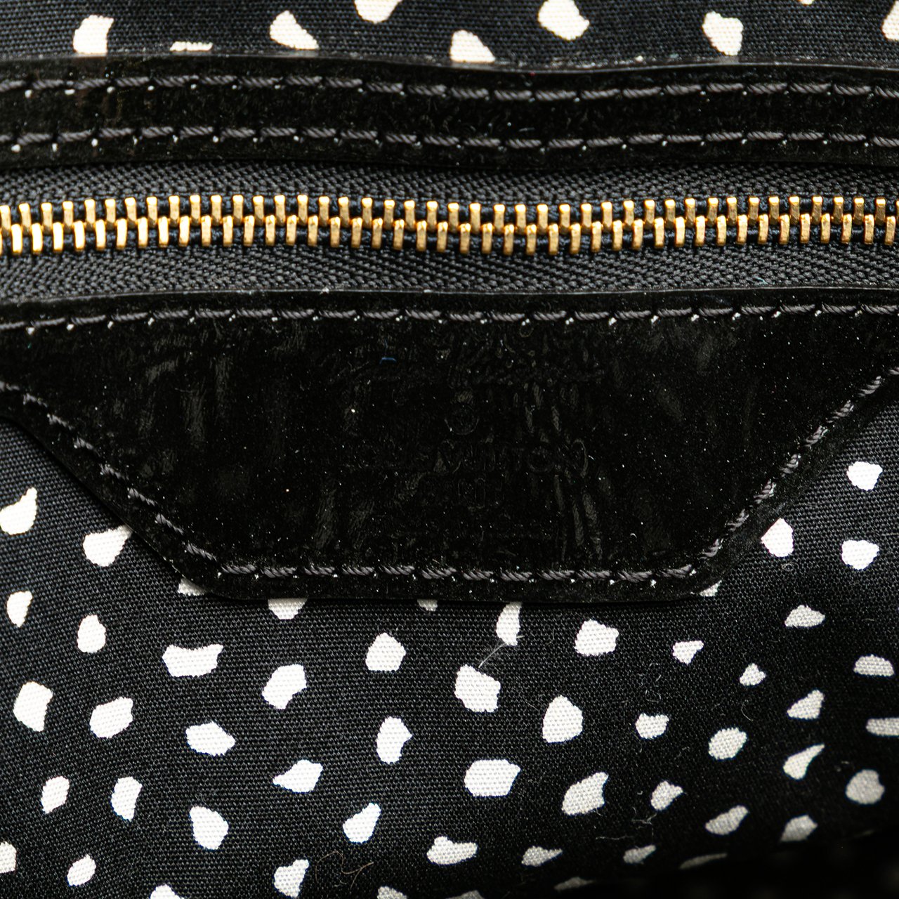 Louis Vuitton Yayoi Kusama Monogram Infinity Dots Lockit MM Zwart