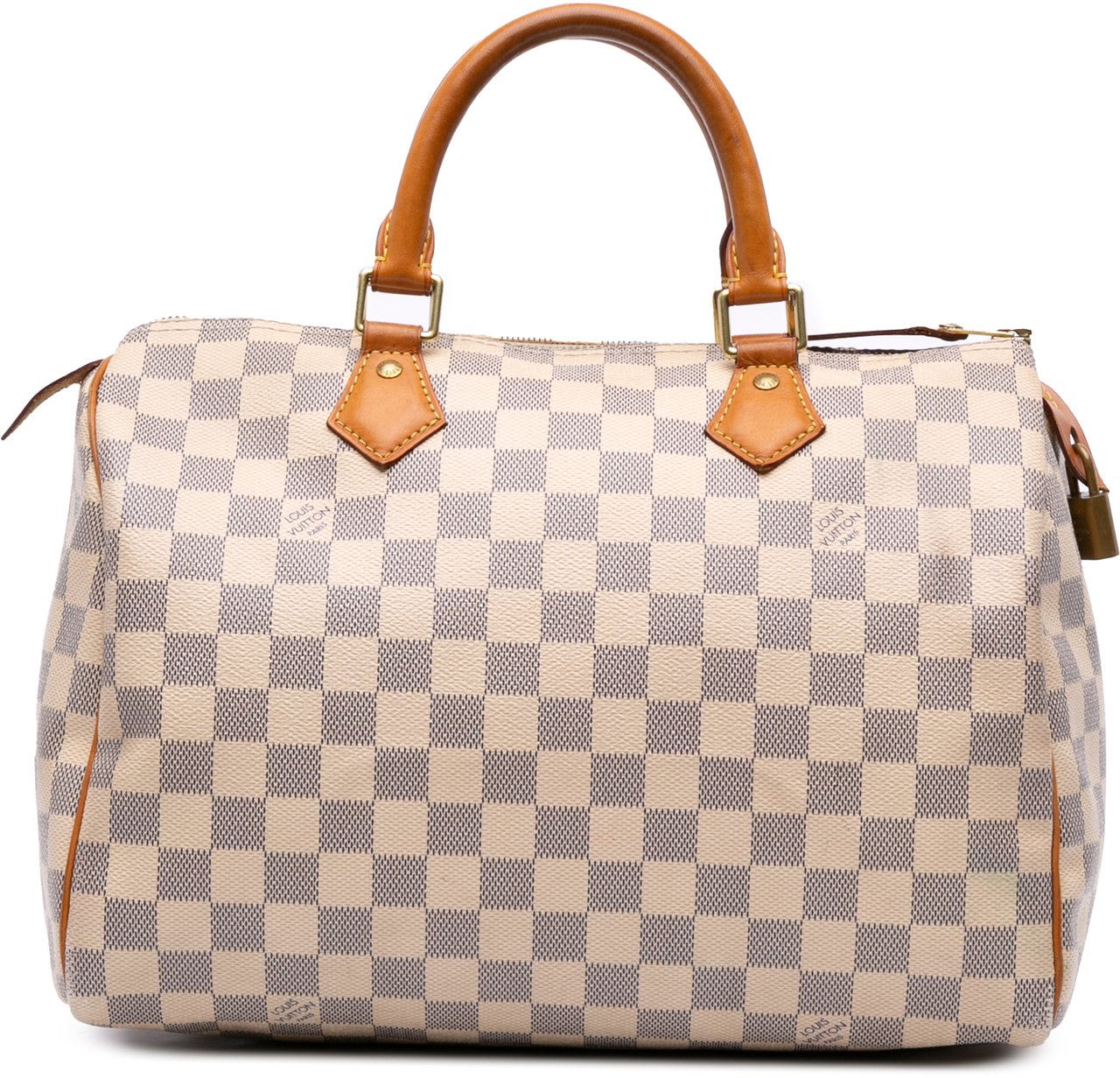Louis Vuitton Damier Azur Speedy 30 Wit
