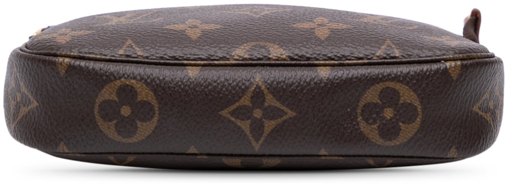 Louis Vuitton Monogram Mini Pochette Accessoires Bruin