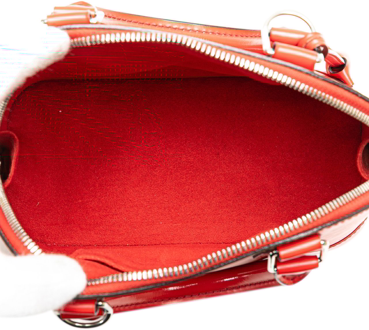Louis Vuitton Epi Alma BB Rood